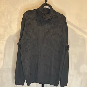 Tasso Elba Turtleneck Sweater | Dark Grey | Men’s Size XL | Brand New